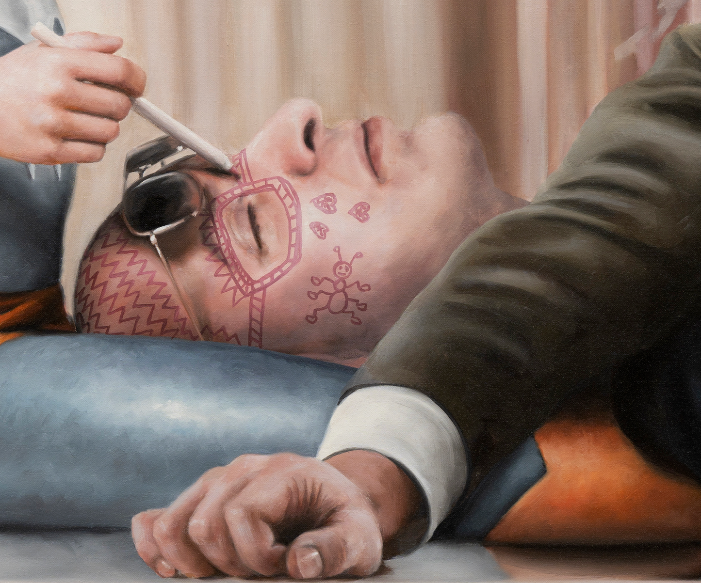 ”Face Painting” Art Paper 71 x 53 cm. Limited Edition of 150.