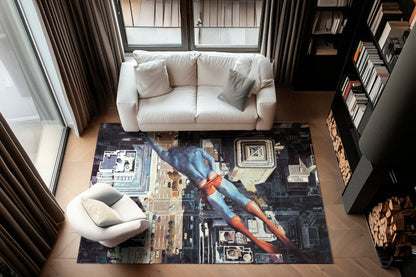 "Flying” Wool as canvas. 2 sizes.