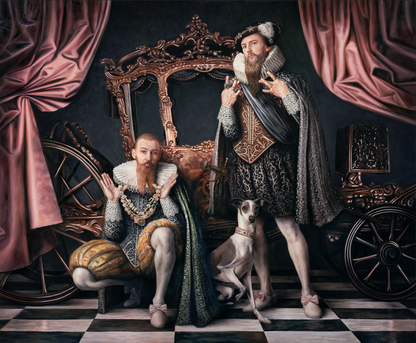 ”Royal Gangsters”  Art Paper 62 x 53 cm. Limited Edition of 150