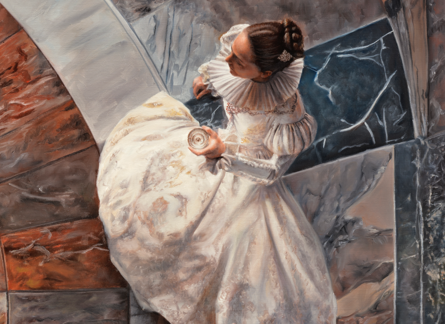 ”Breakdance Above”  Art Paper 58 x 53 cm. Limited Edition of 150