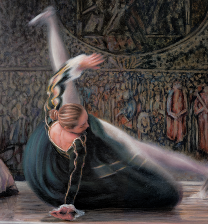 ”Breakdance Back”  Art Paper 66 x 53 cm. Limited Edition of 150.