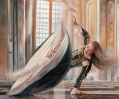 ”Breakdance Side”  Art Paper 78 x 53 cm. Limited Edition of 150.