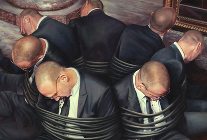 ”Interview”  Art Paper 90 x 53 cm. Limited Edition of 150.