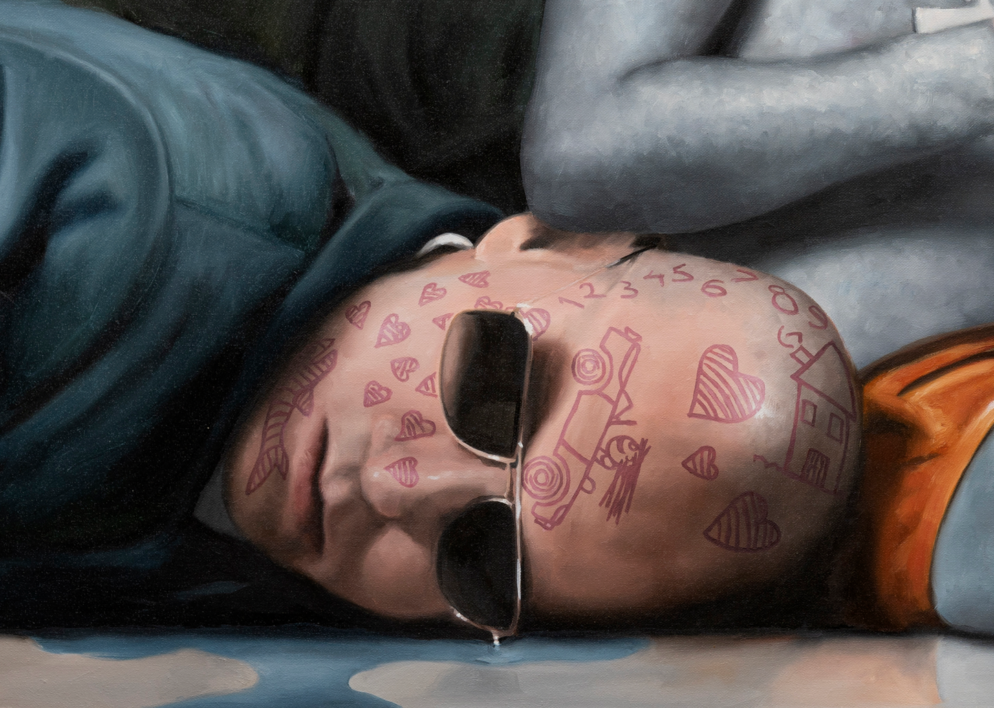 ”Face Painting”  Art Paper 71 x 53 cm. Limited Edition of 150.